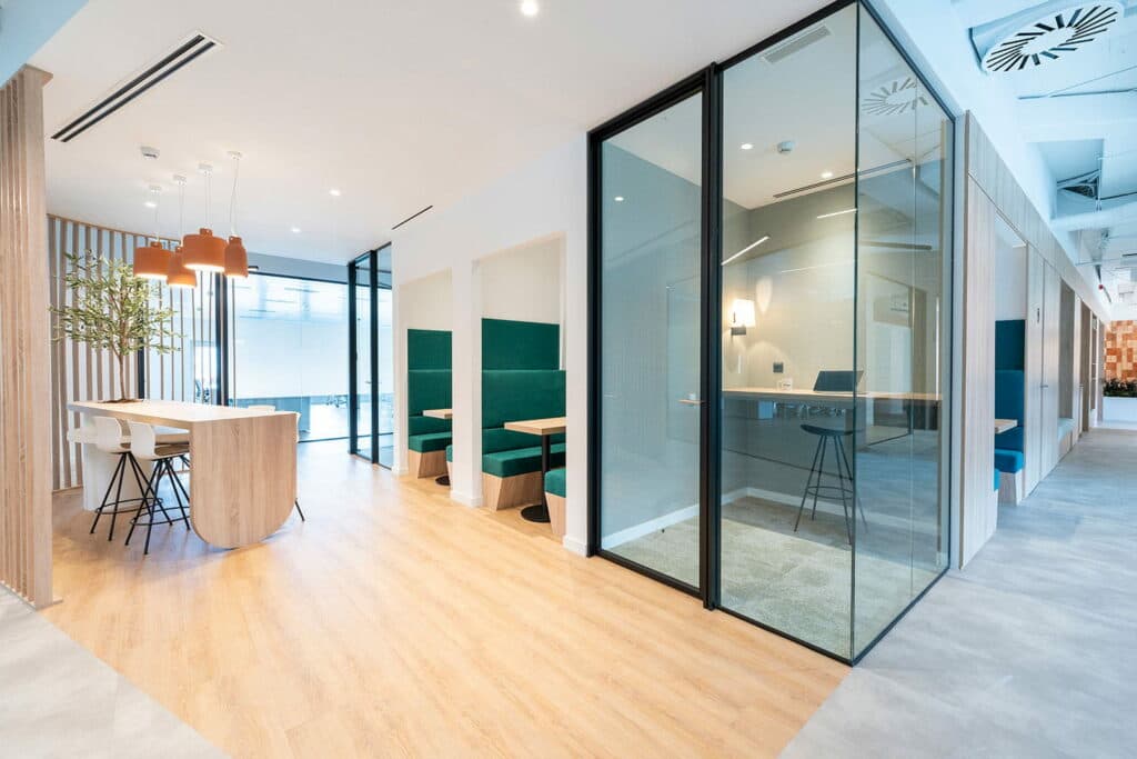 Espacio de trabajo flexible en Illa Diagonal