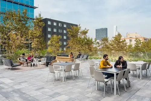 All inclusive office with rooftop