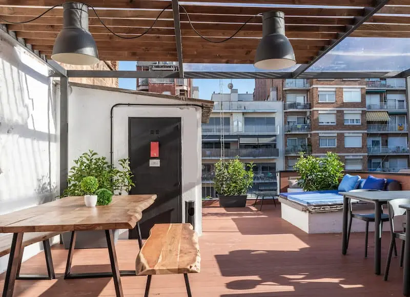managed office with rooftpo Barcelona