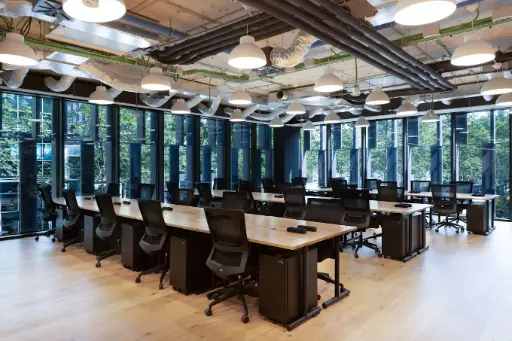 bright private office poblenou barcelona Private office with natural light