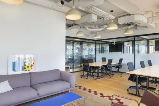large private office 22@ poblenou great flexible coworking with group seating areas