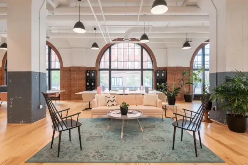 coworking lounge in madrid colon