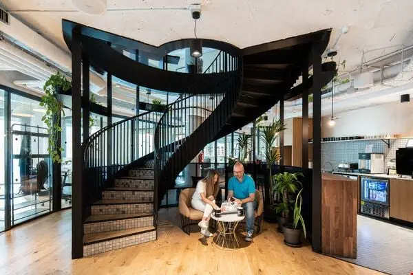 coworking lounge area madrid castellana