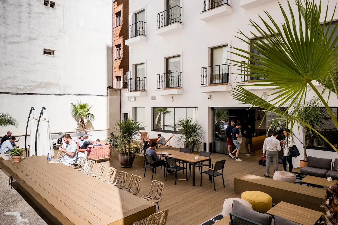 coworking madrid chamberi with terrace
