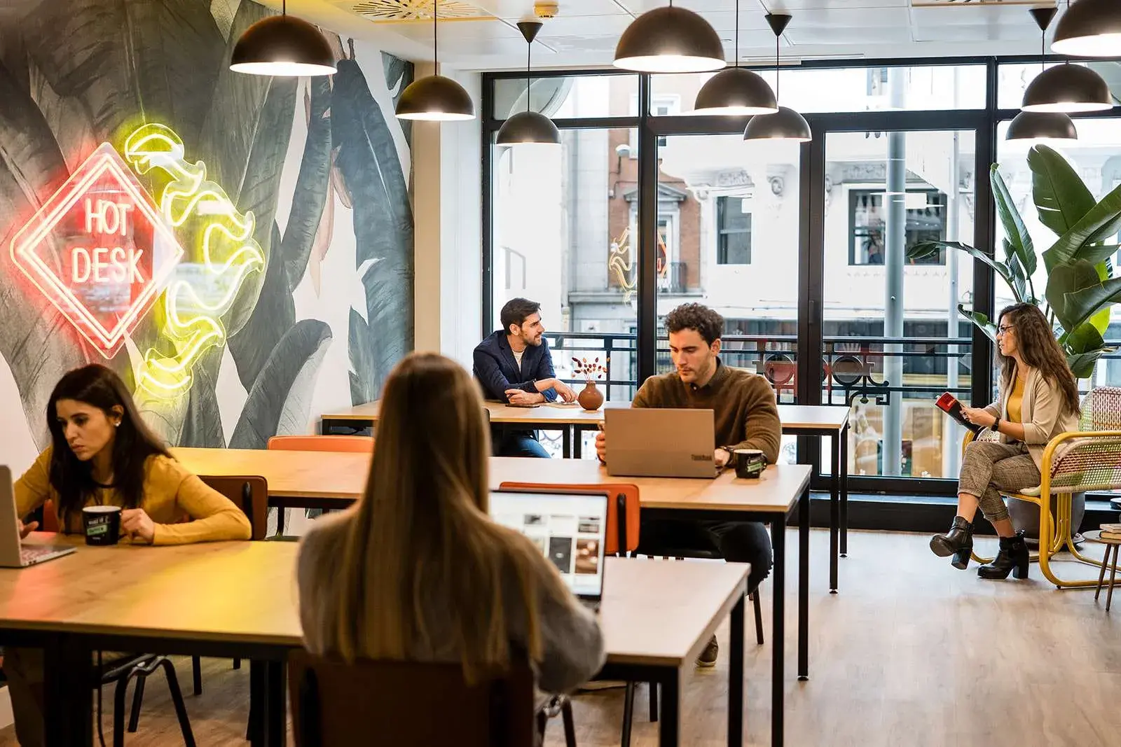 natural light coworking madrid cibeles