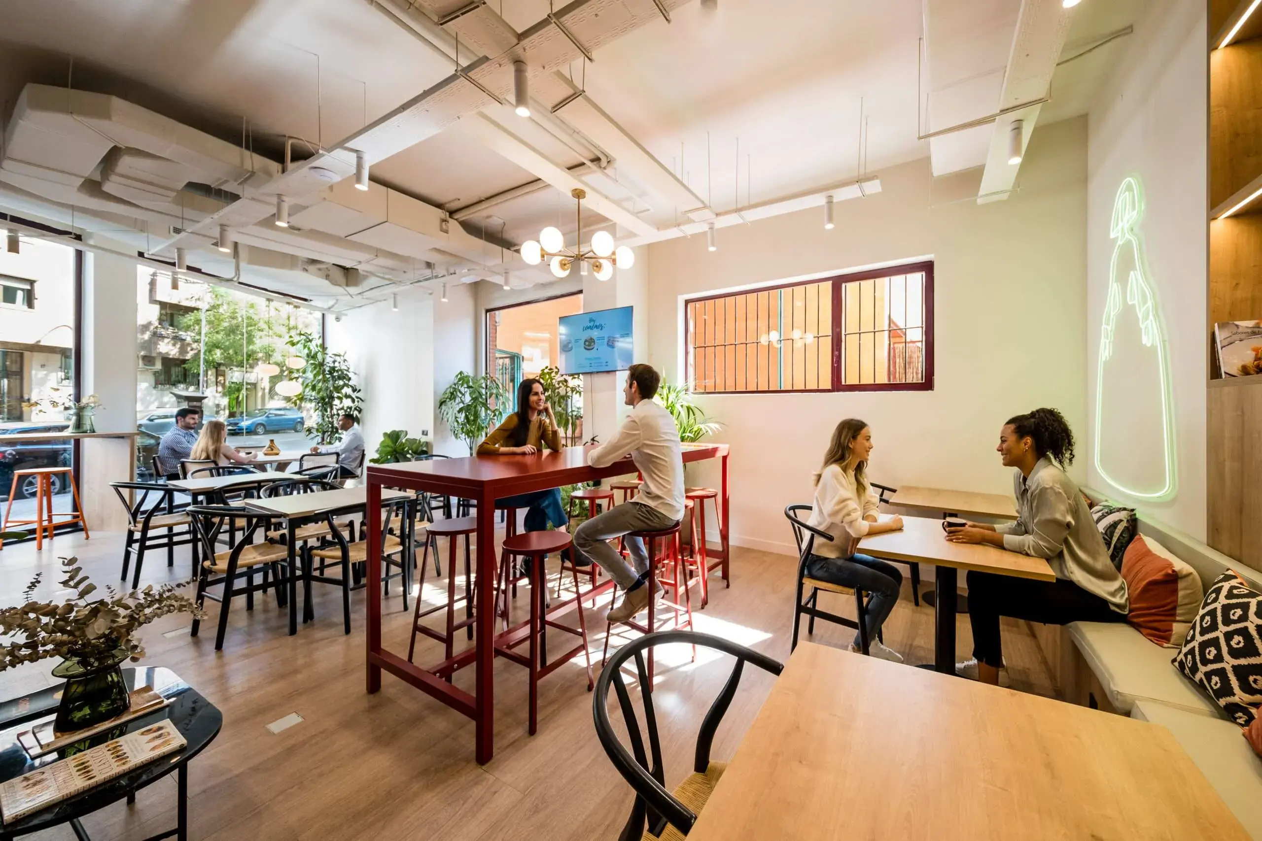 flexible coworking spaces madrid paseo imperial