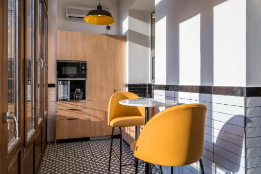 coworking with kitchen barcelona la pedrera