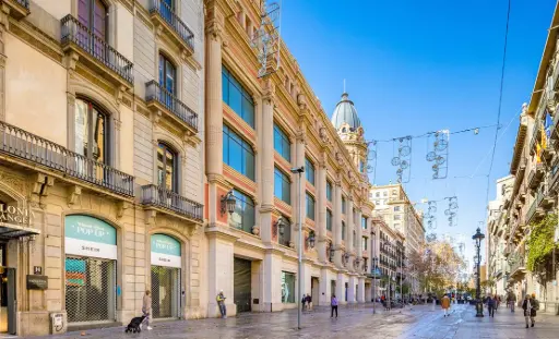 street view portal del angel in barcelona