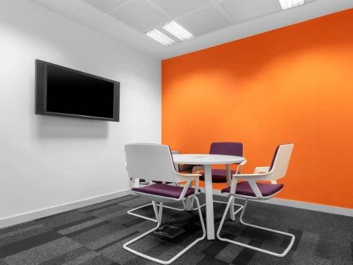 Focus room for solo work in shared office