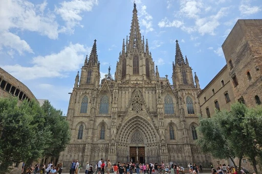 Barcelona Catedral en ciutat vella
