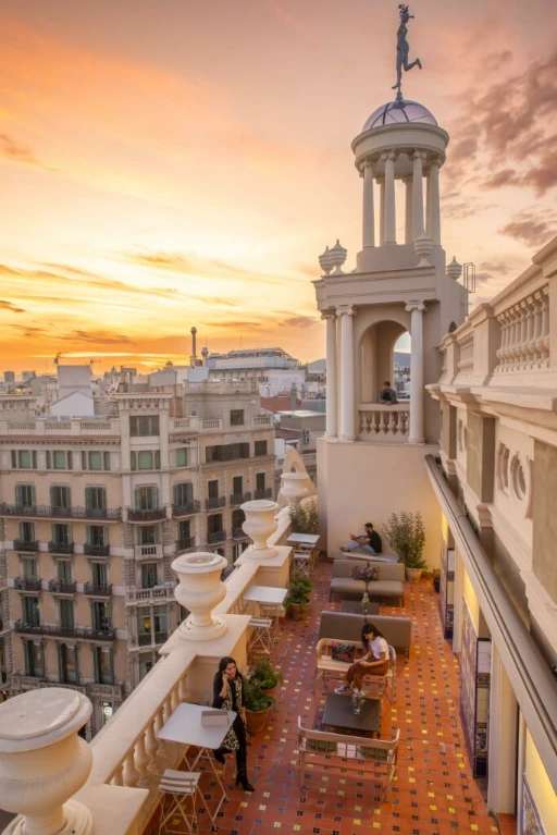 coworking con terraza destacada en Barcelona